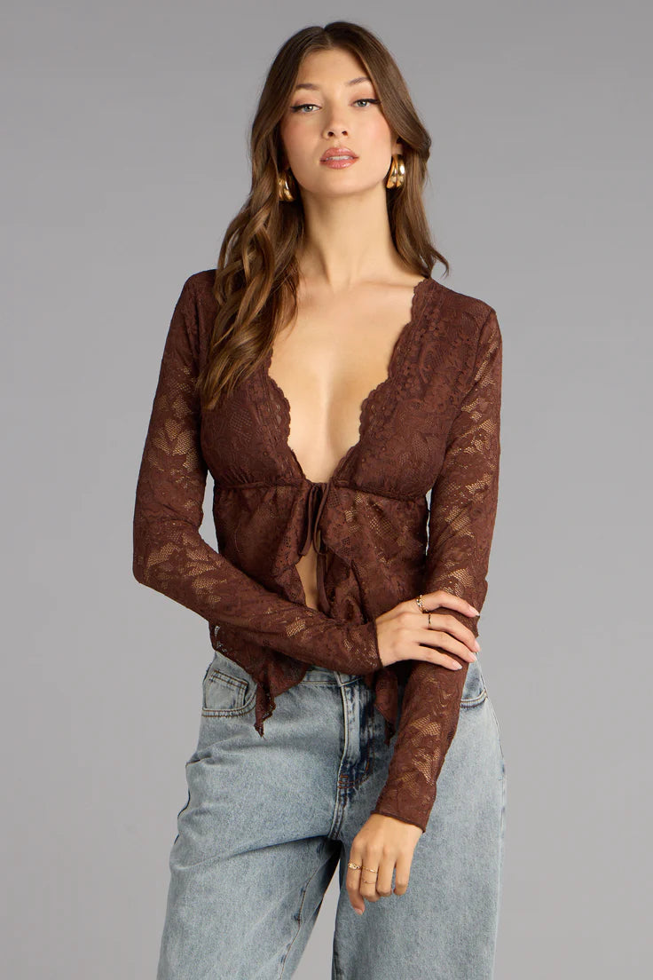 Lace Whisper Top