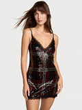 Glimmer Lattice Mosaic Dress