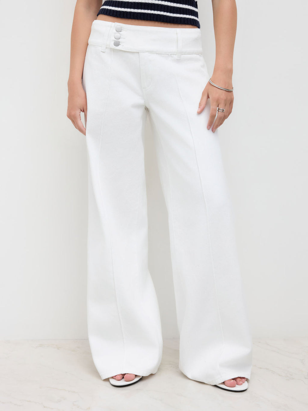 Pure Ease High-Waist Wide Jeans
