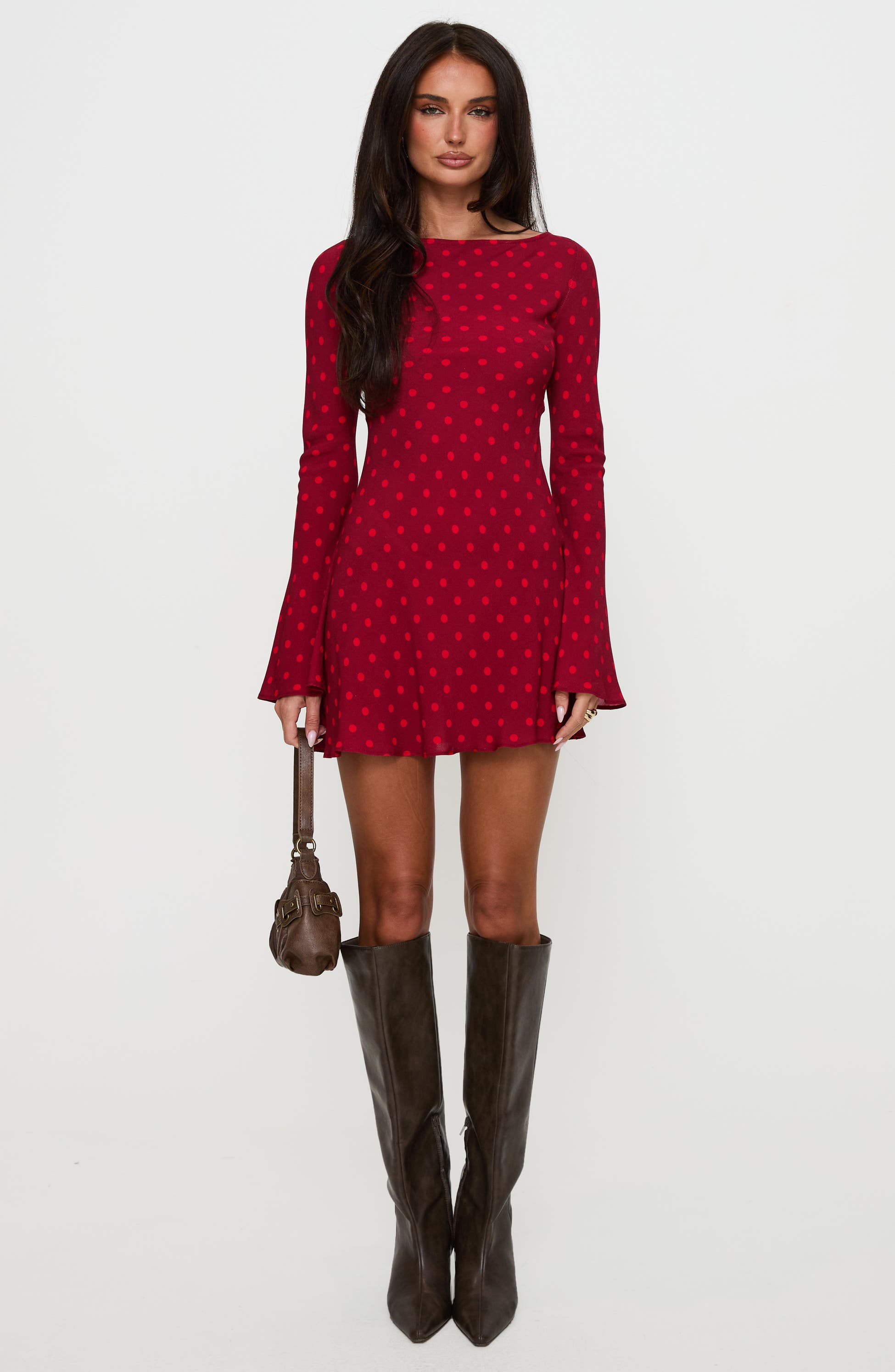 Good Graces Long Sleeve Minidress