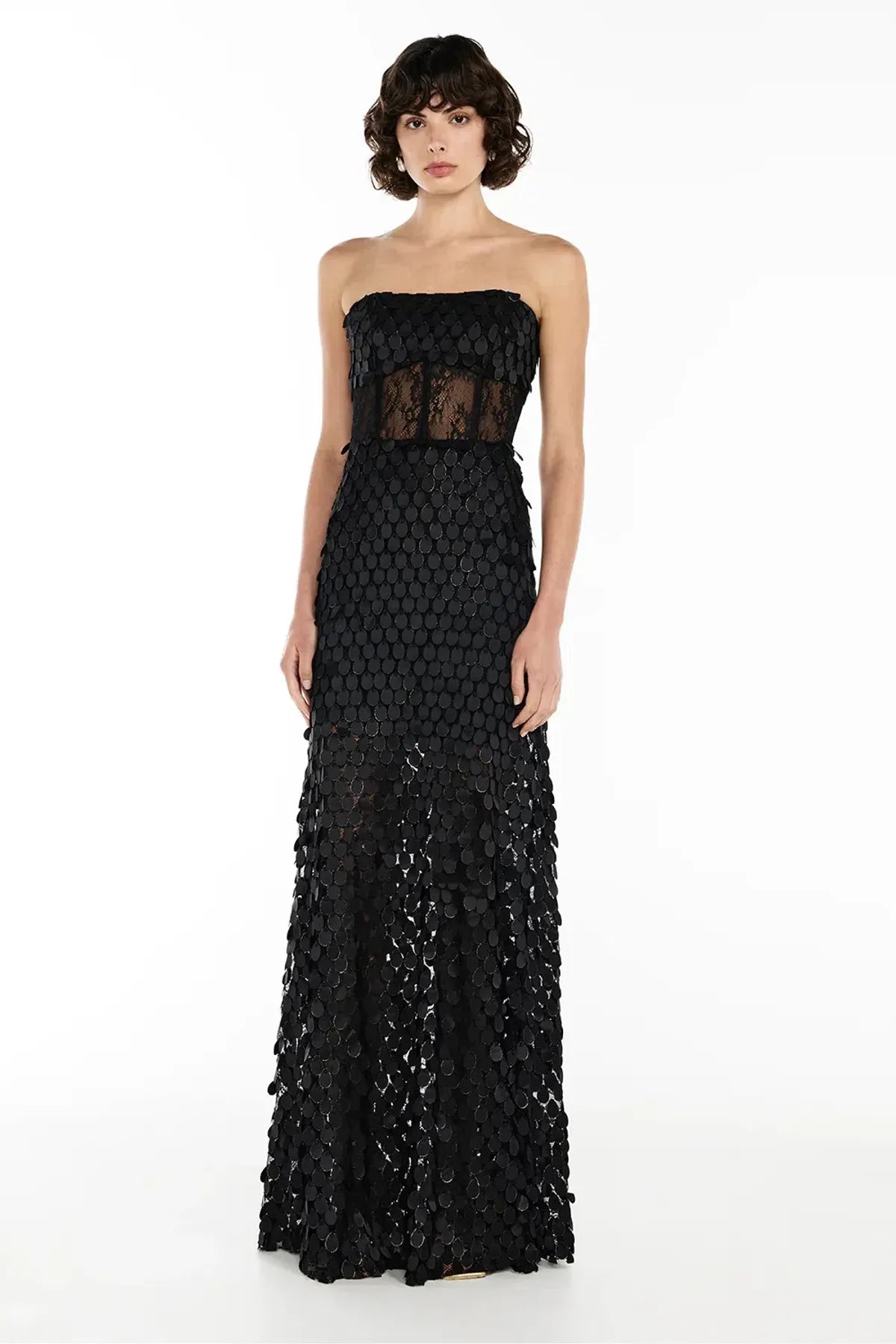 Noir Siren Sequin Gown