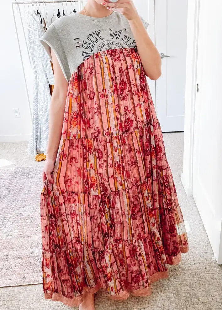 Wallpaper Maxi Dress