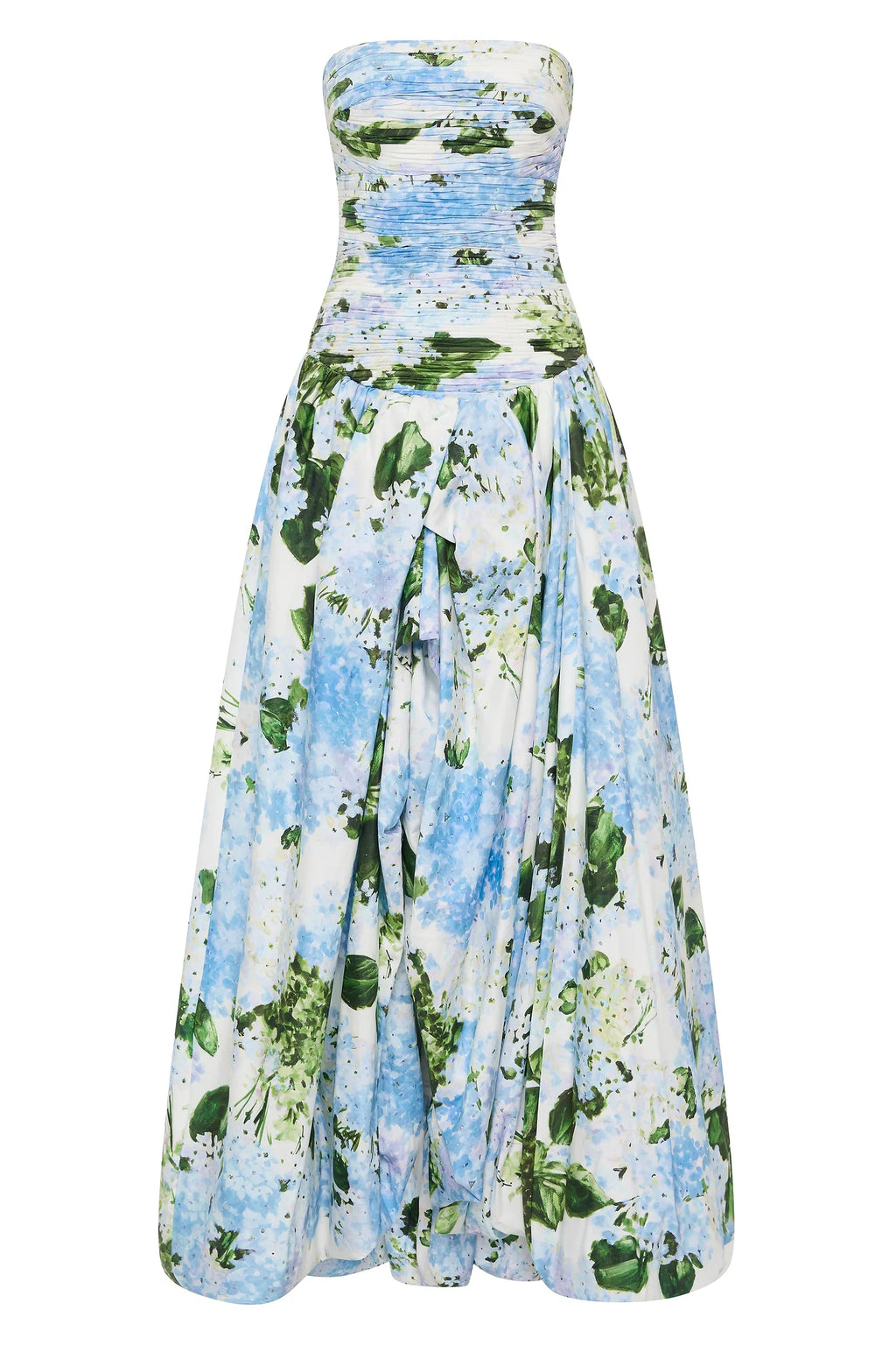 Behold Maxi Dress - Blue hydrangea