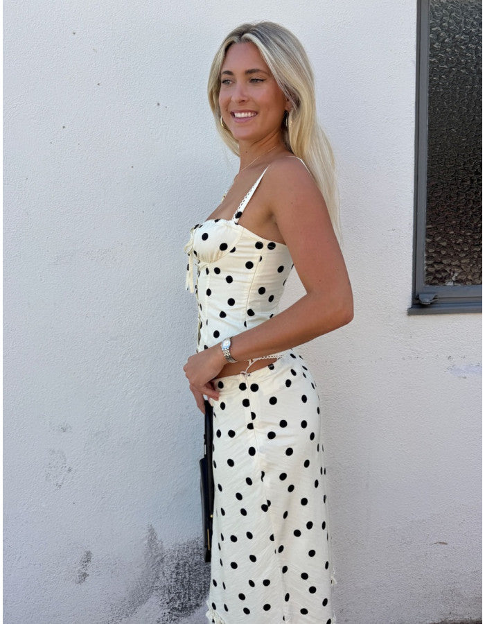 Vintage Muse Polka Dot Cami