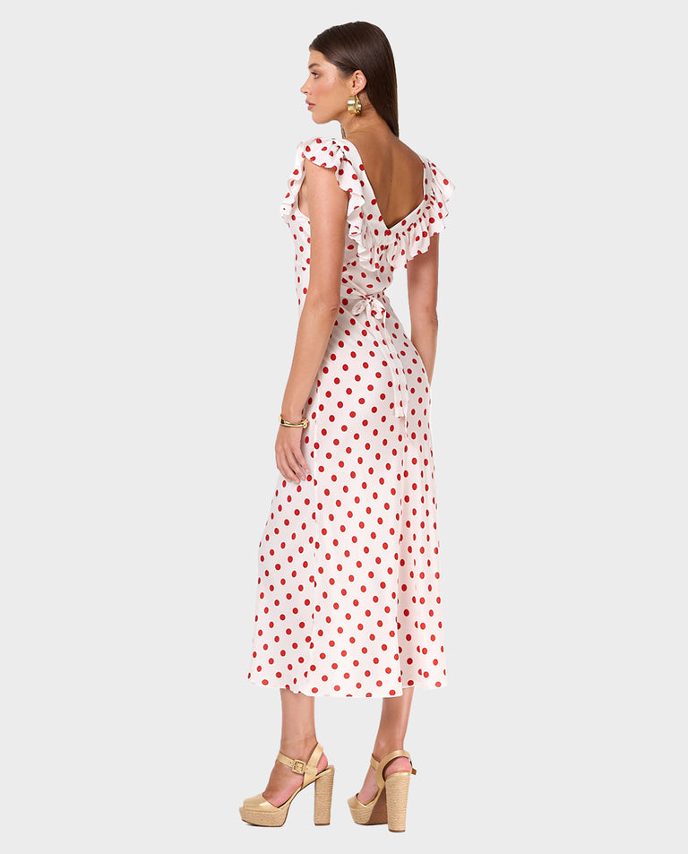 Setalia Polka Dot Dress