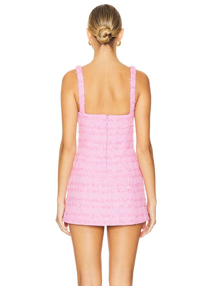 Blush Belle Tweed Mini Dress