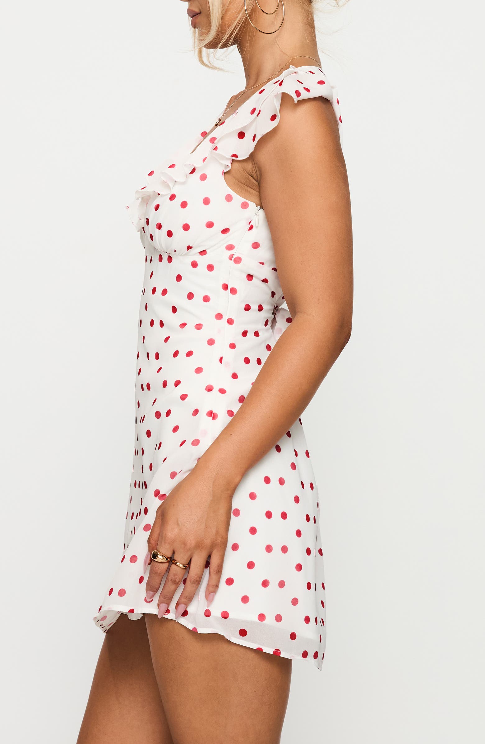 I Guess So Polka Dot Minidress