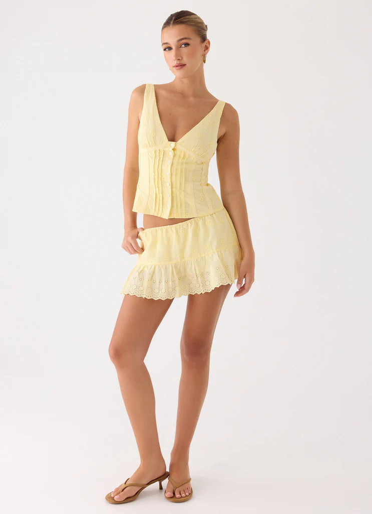 Lumière Meadow Ruffle Skort