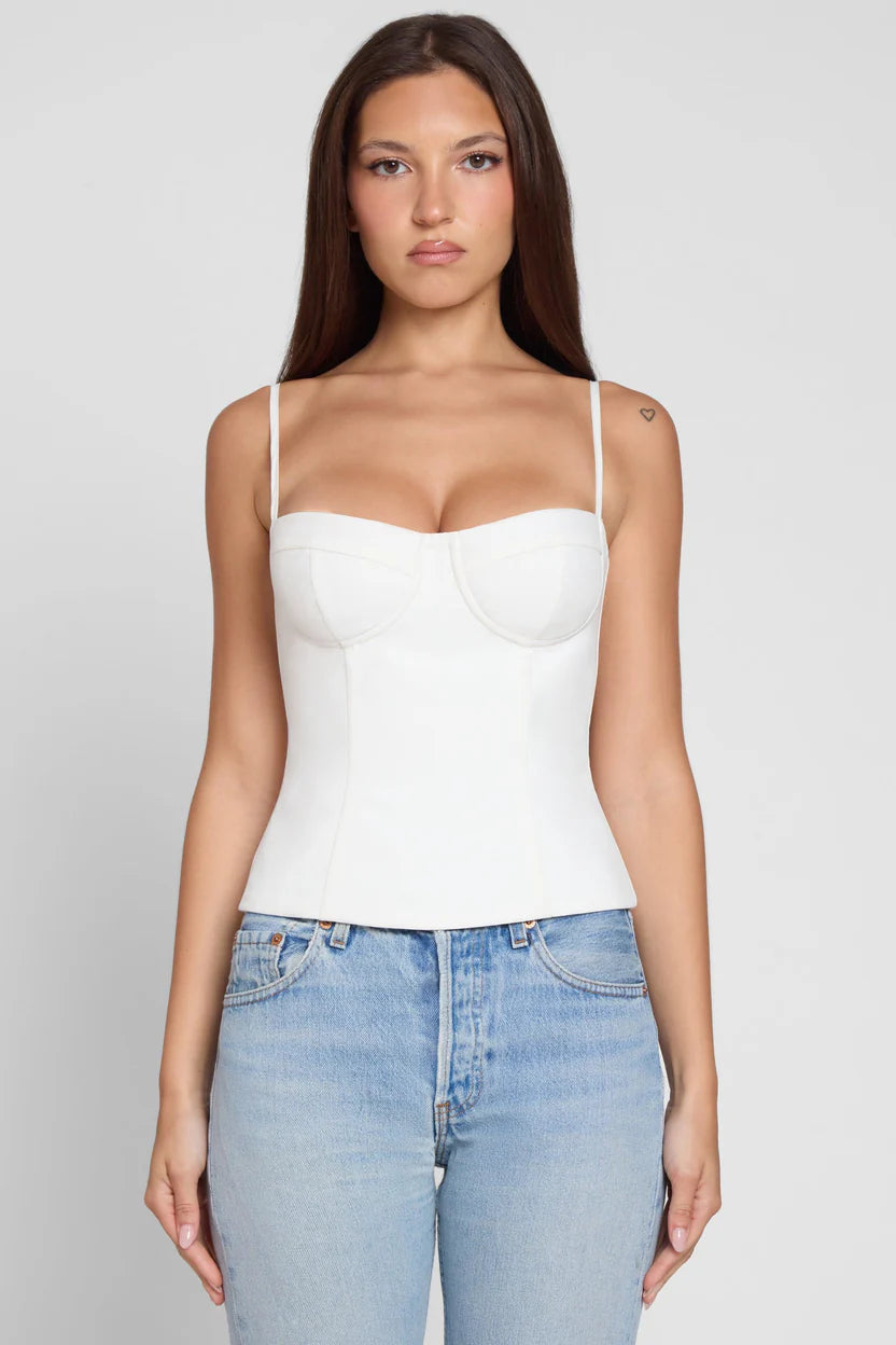 Ivory Muse Corset Camisole