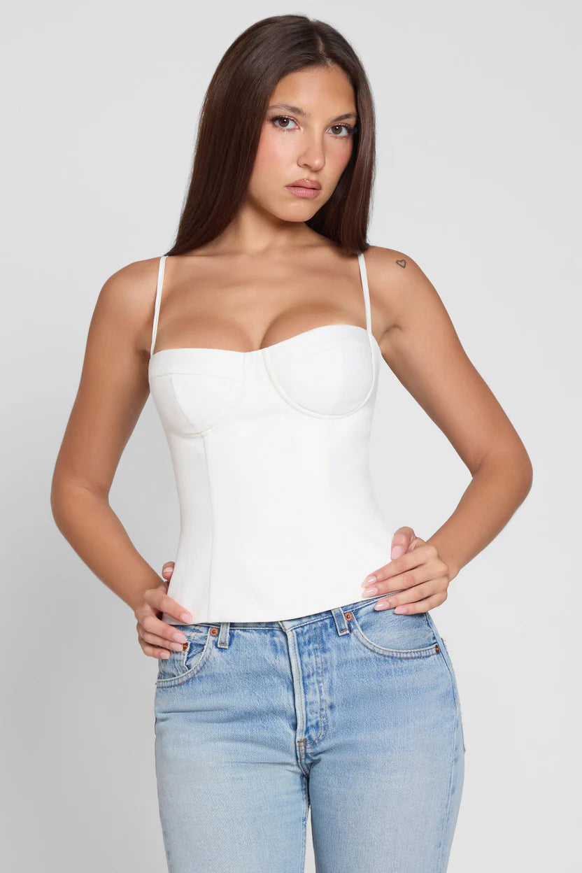 Ivory Muse Corset Camisole