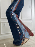 Patchwork Harmony Flare Jeans
