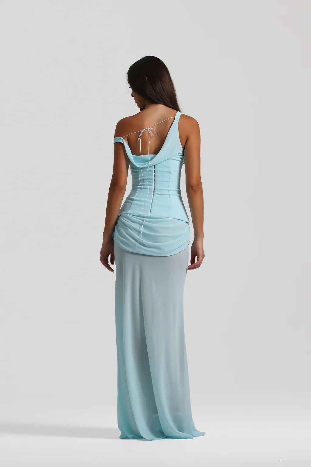 Babyblue Drift Maxi Dress