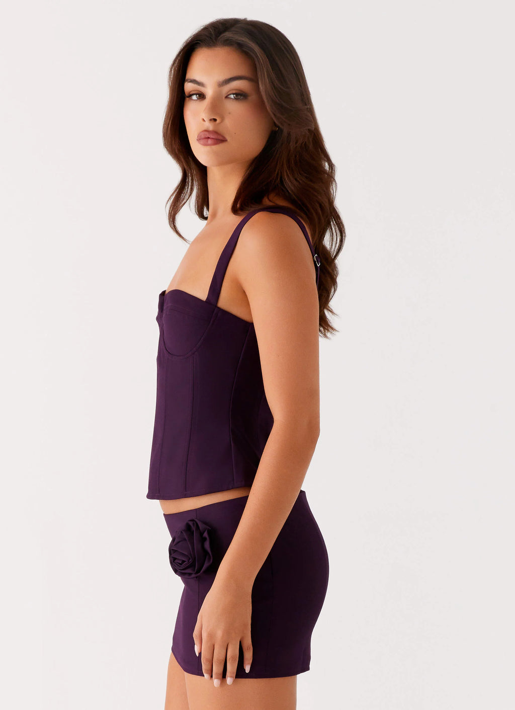 Orchid Kiss Bustier Top