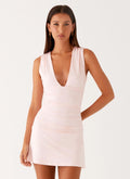 Pink Whisper Mini Dress
