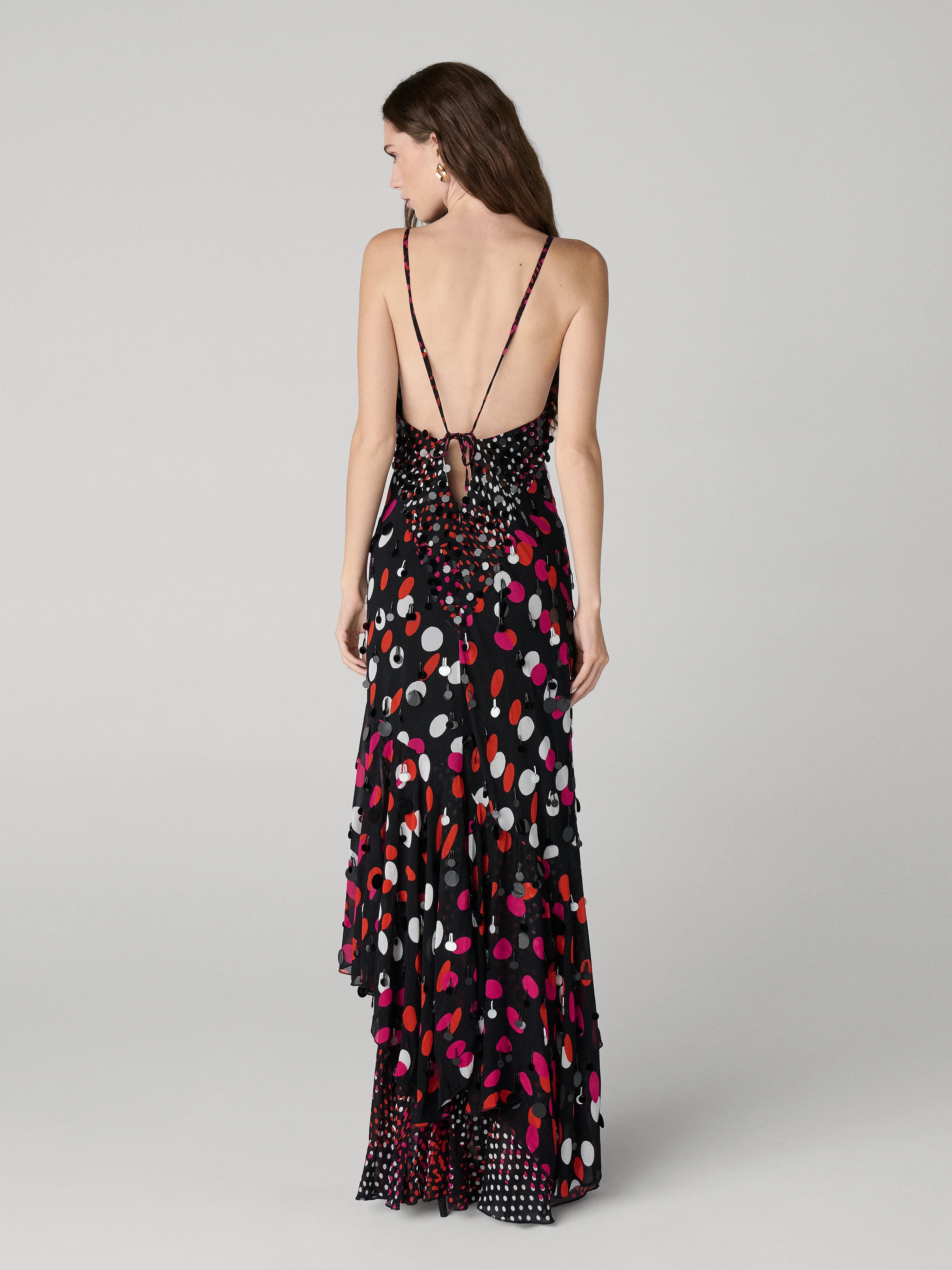 Starlit Polka Gown