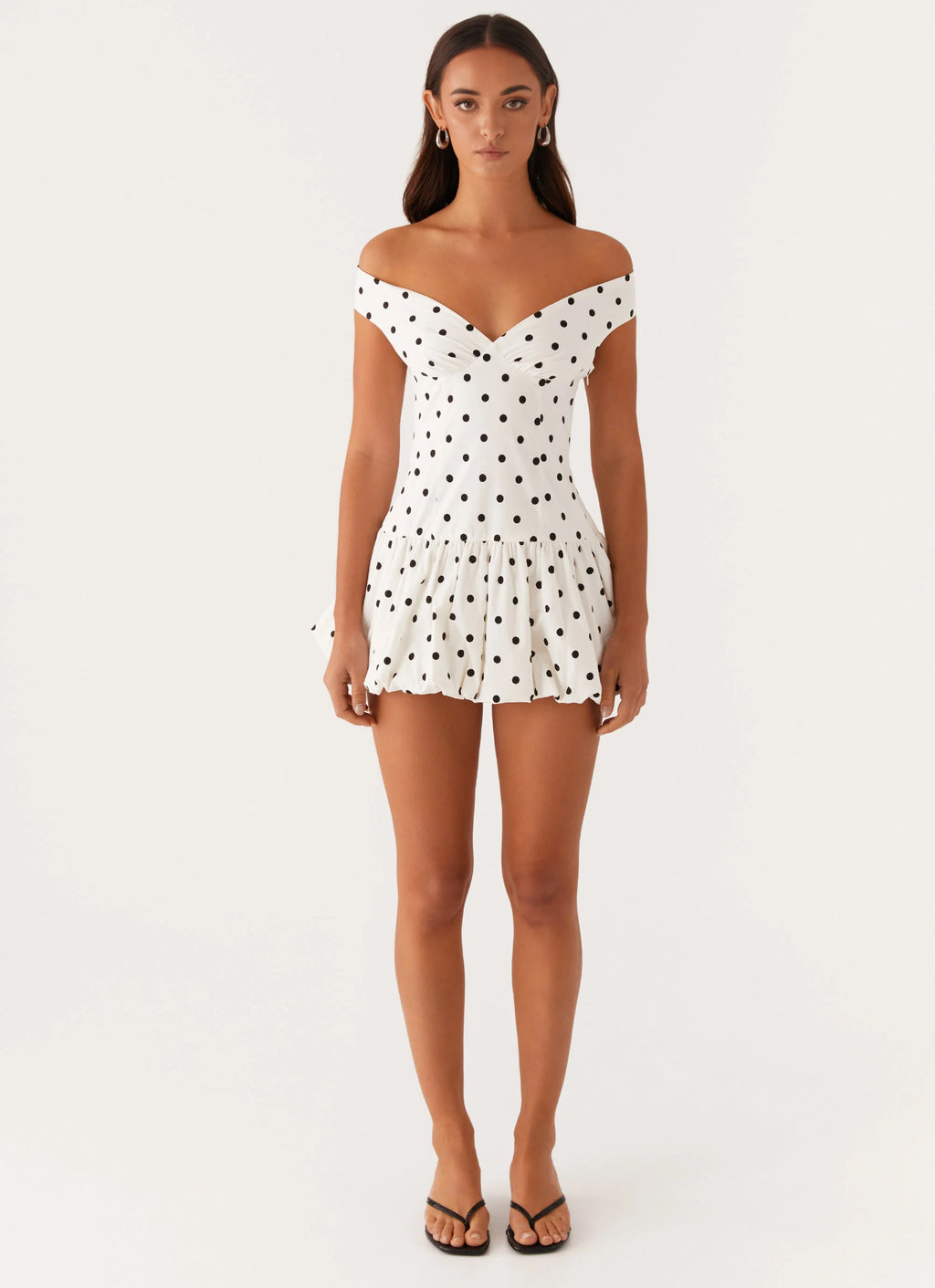 Mon Amour Polka Mini Dress