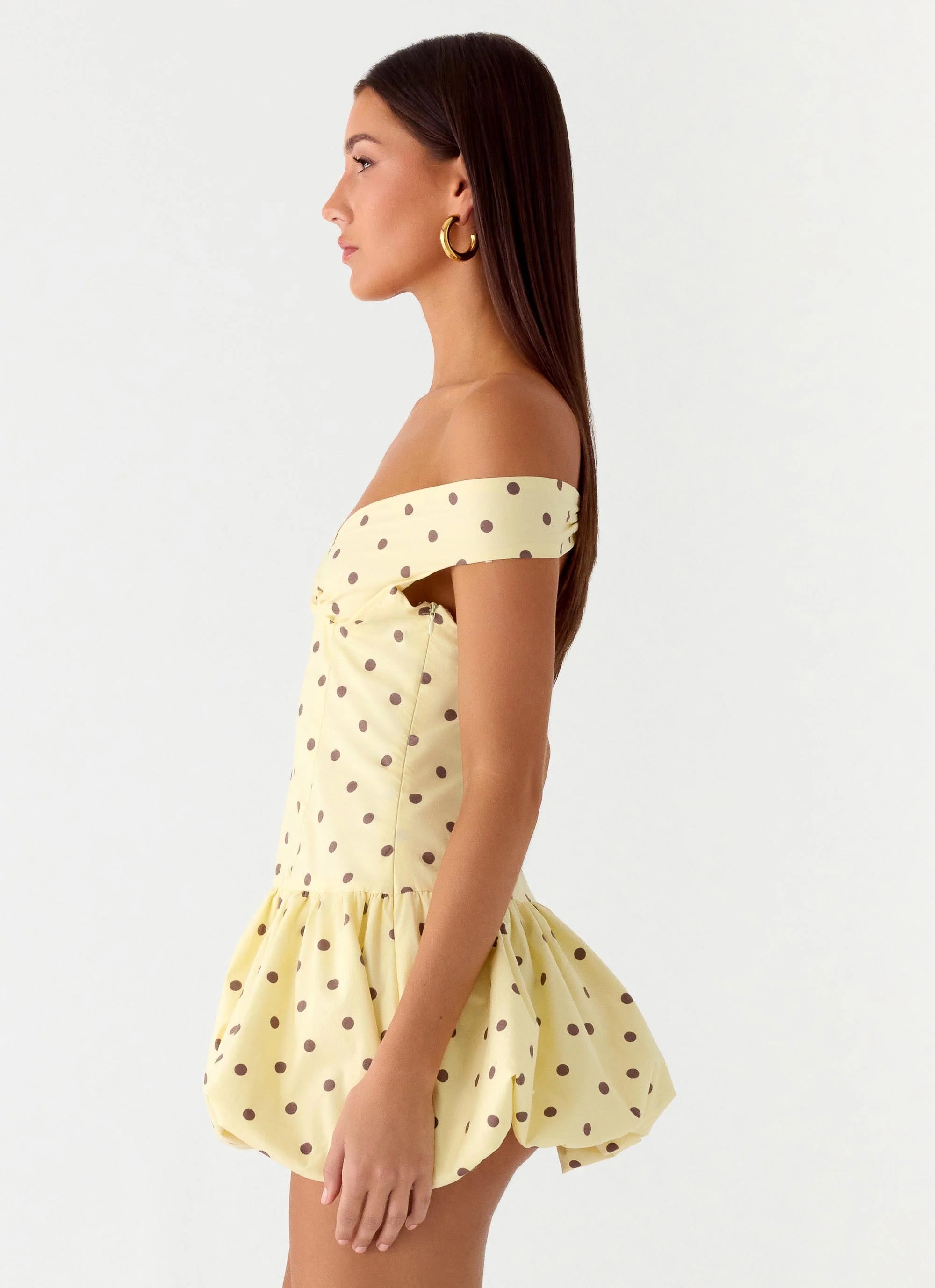 Honey Dottie Flare Mini Dress