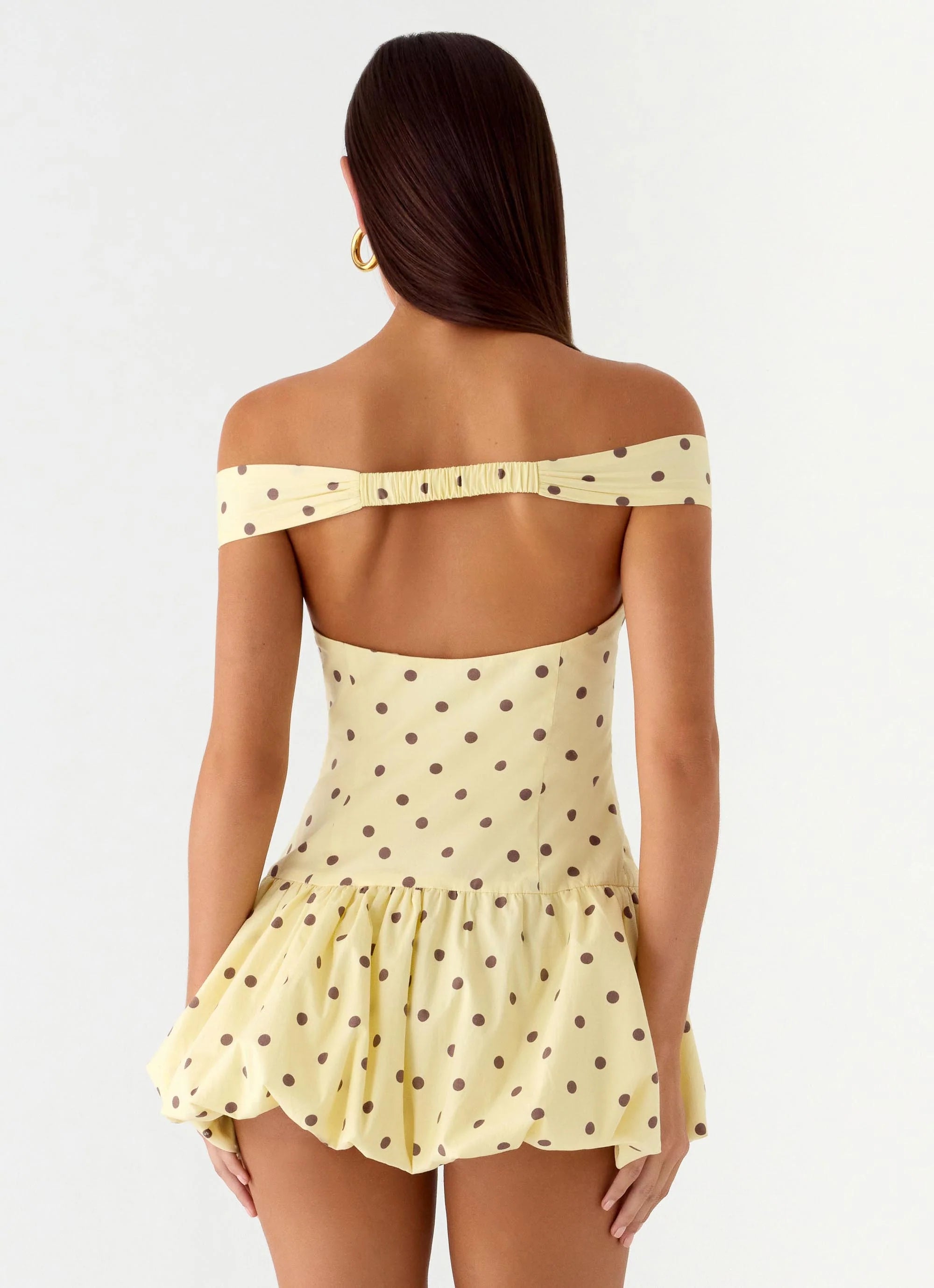 Honey Dottie Flare Mini Dress