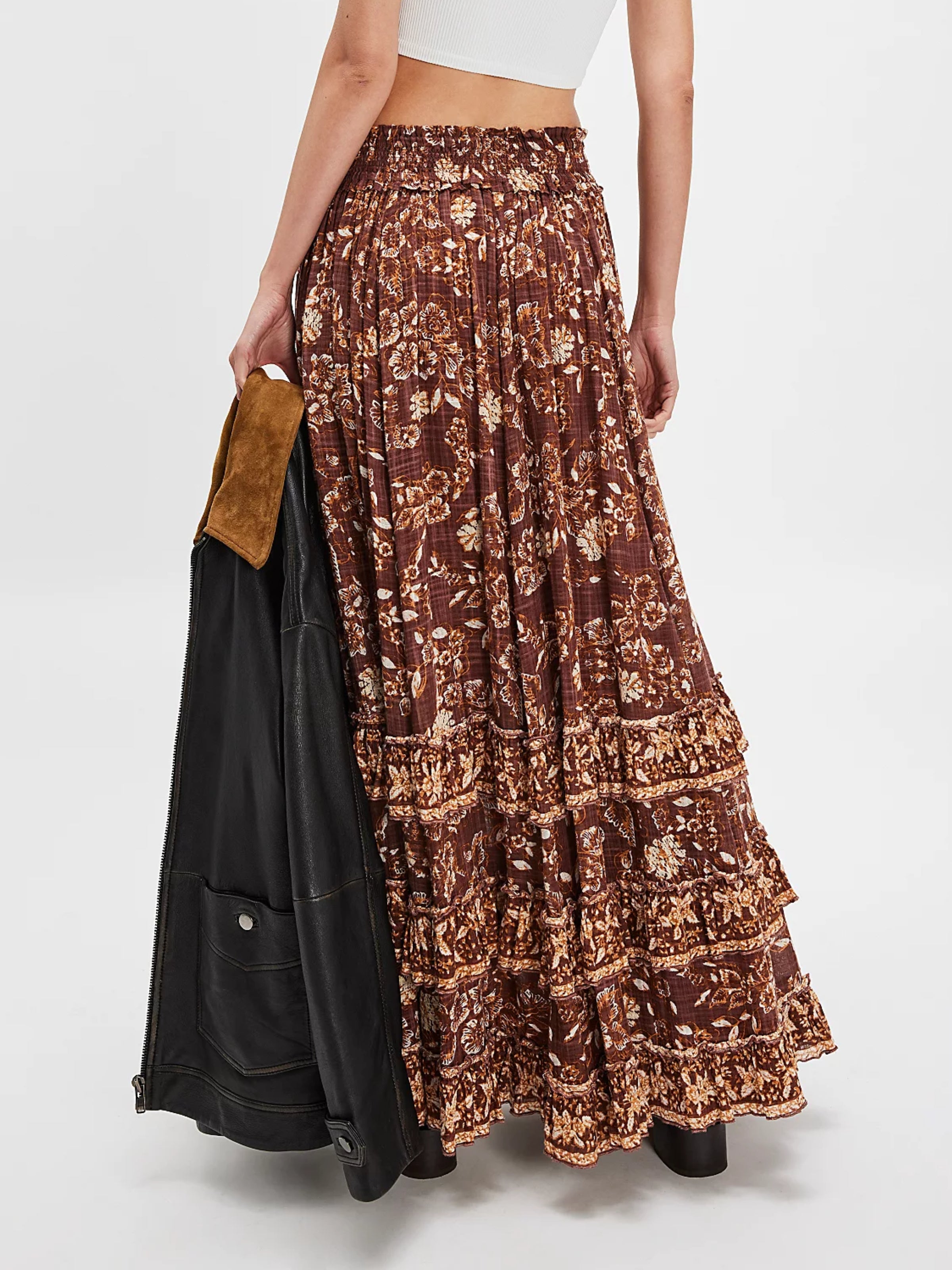 Must-Have Flora Boho Maxi Skirt