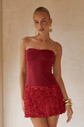 Ruby Bloom Corset Mini Dress