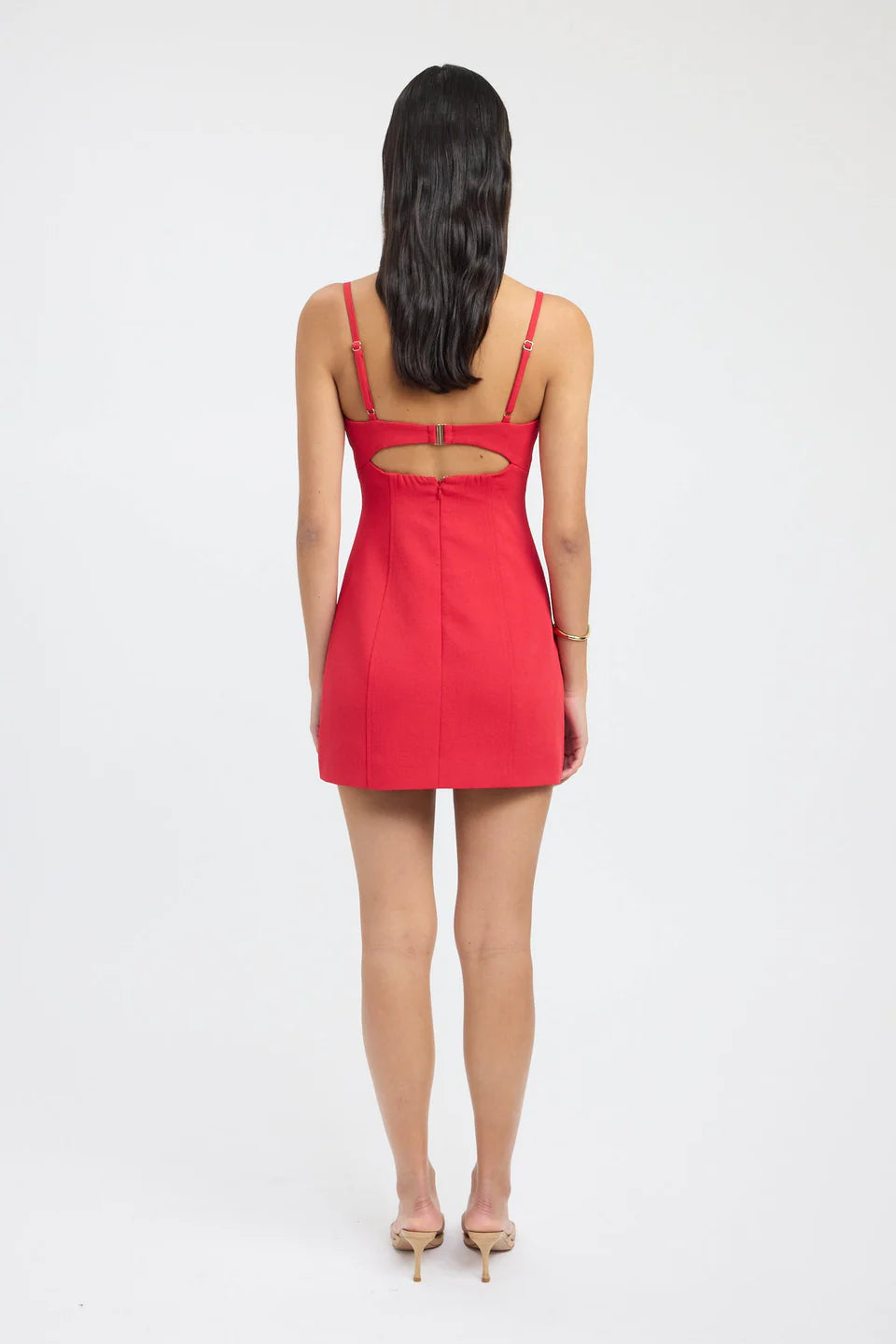 Scarlet Oyster Muse Mini Dress