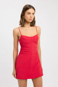 Scarlet Poise A-Line Mini Dress