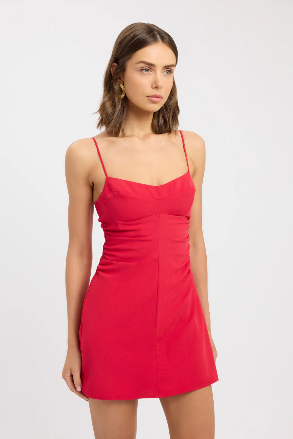 Scarlet Poise A-Line Mini Dress