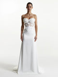 Ivory Bloom Corset Top