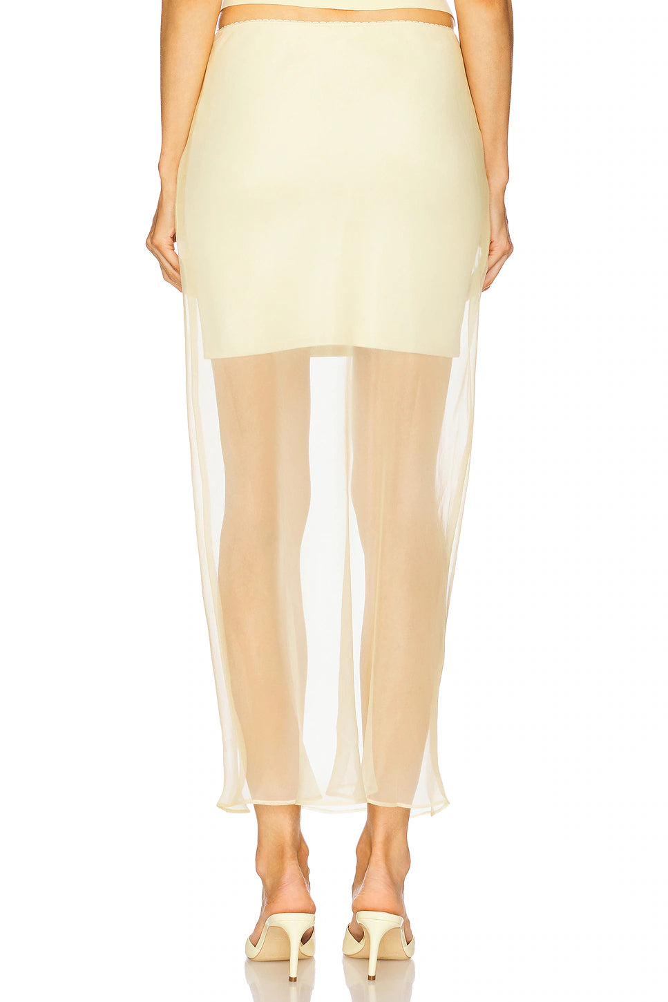 Solea Sheer Layer Mini Skirt