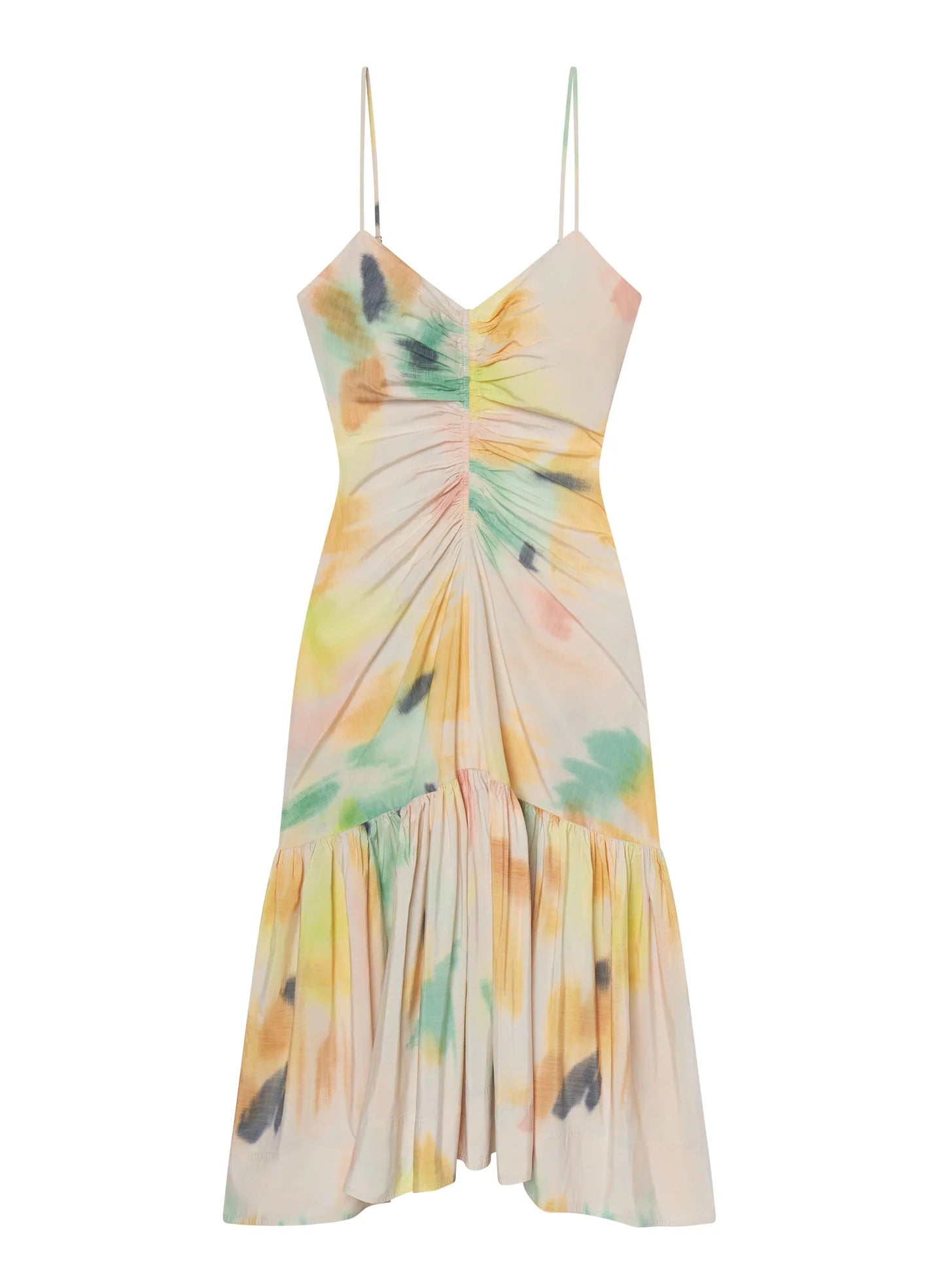 Tie-Dye Cami Midi Dress