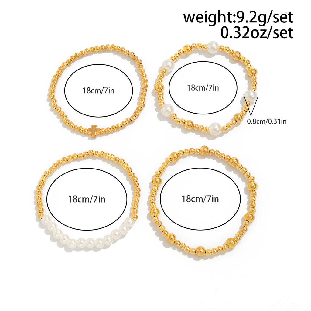 Opaline Luxe Bead Bracelet Set