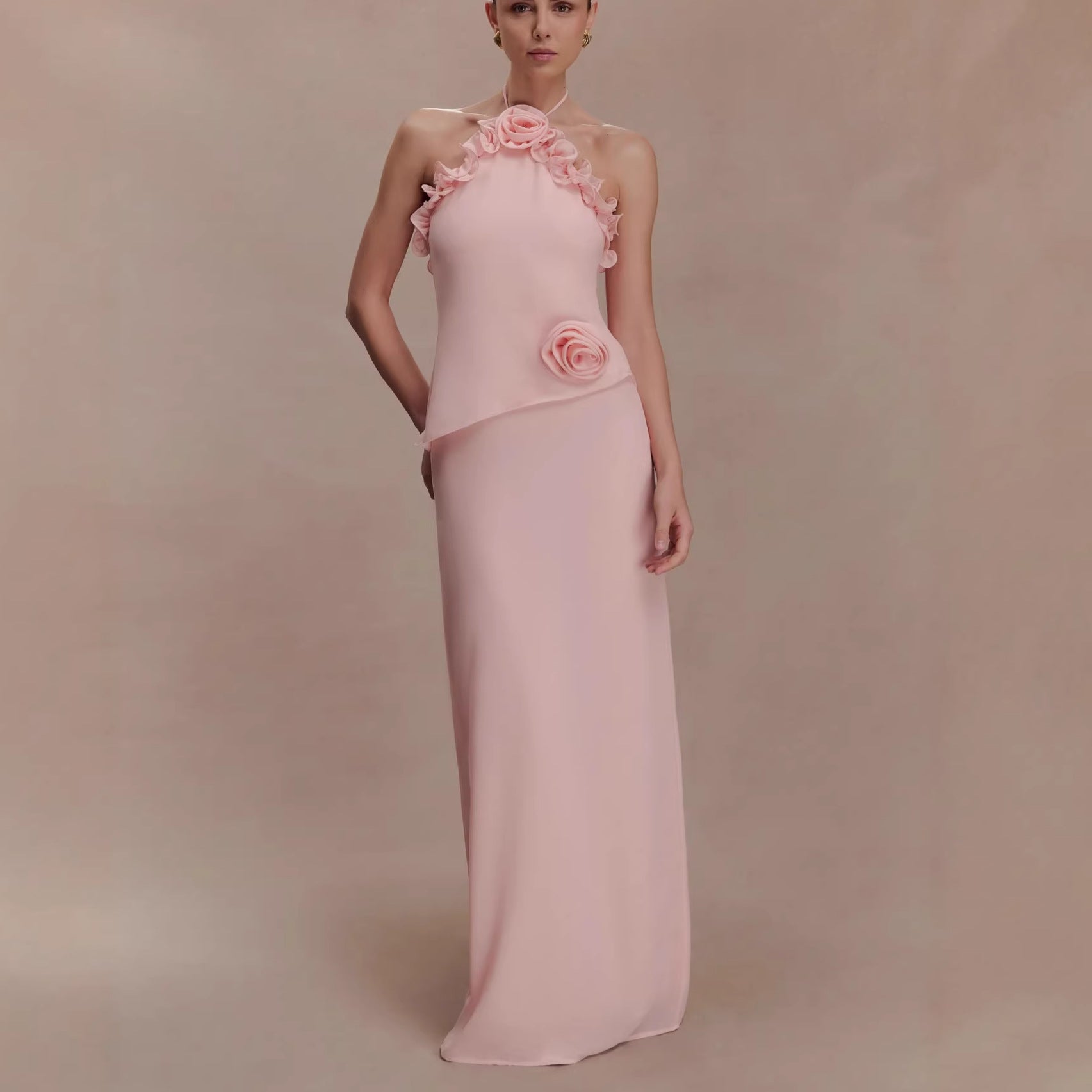 Petal Breeze Maxi Dress