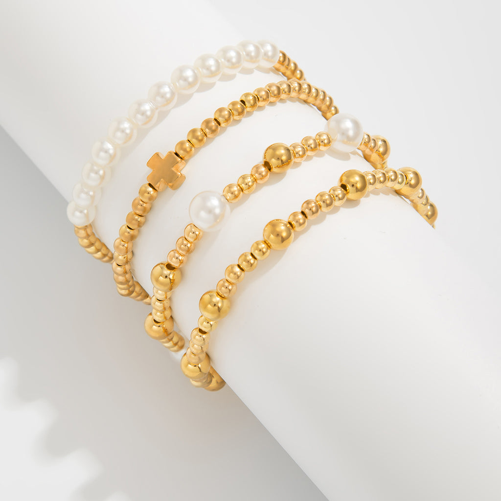 Opaline Luxe Bead Bracelet Set