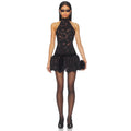 Halter Neck Lace Dress