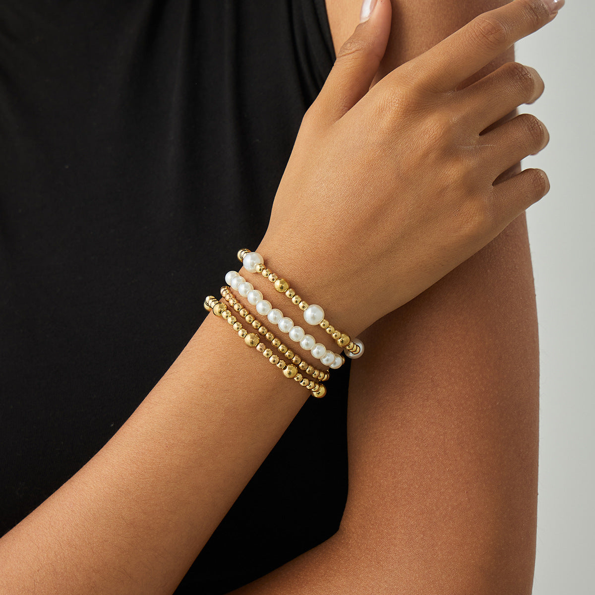 Opaline Luxe Bead Bracelet Set