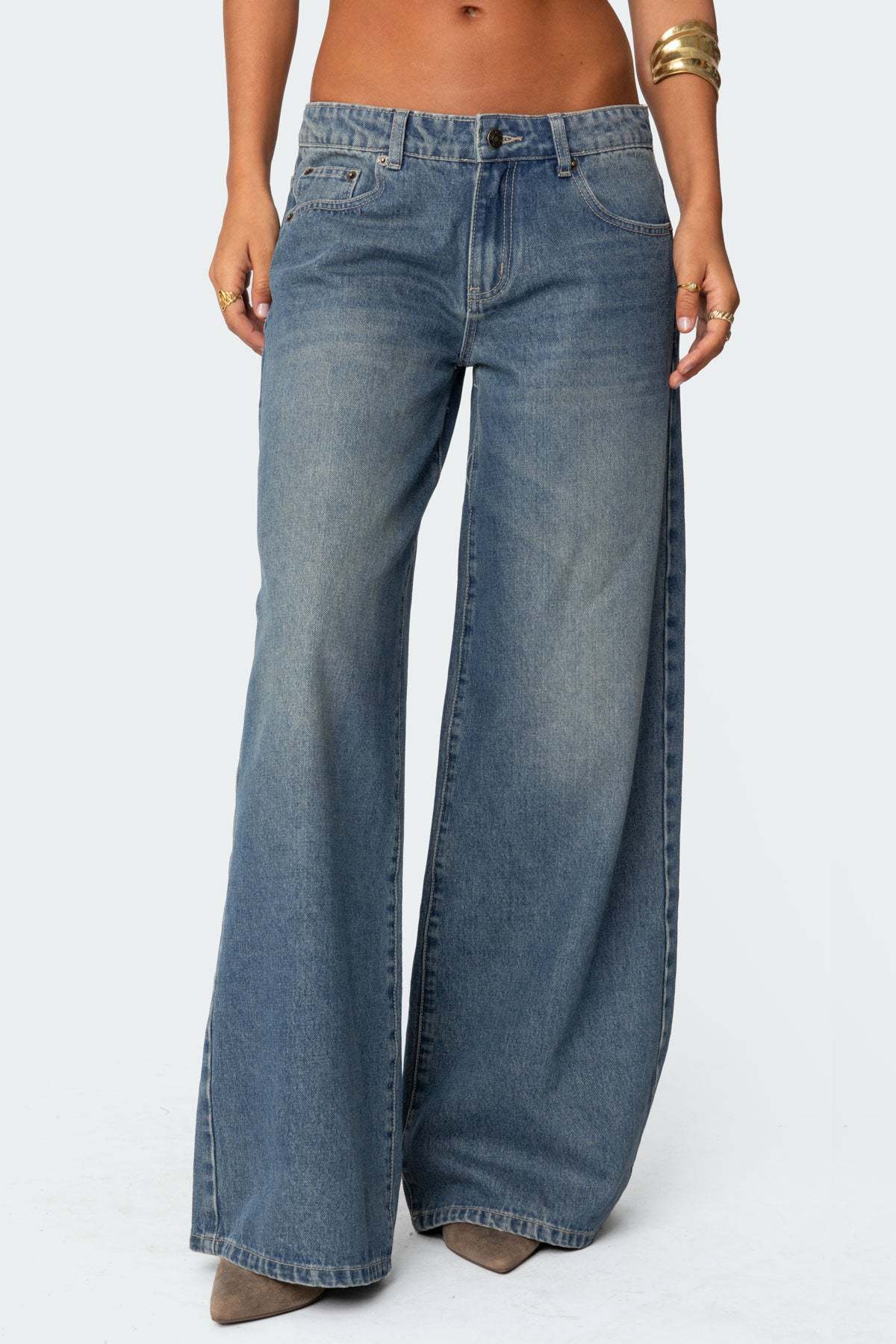 Blue Westbrook Vintage Wide Jeans