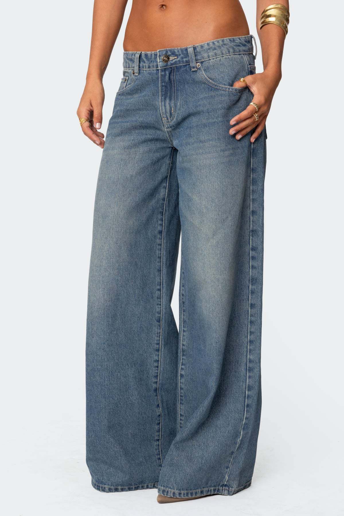 Blue Westbrook Vintage Wide Jeans