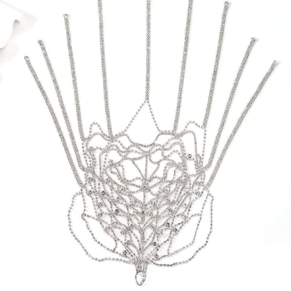 Rhinestone Headpiece – Festive Glam Accessory