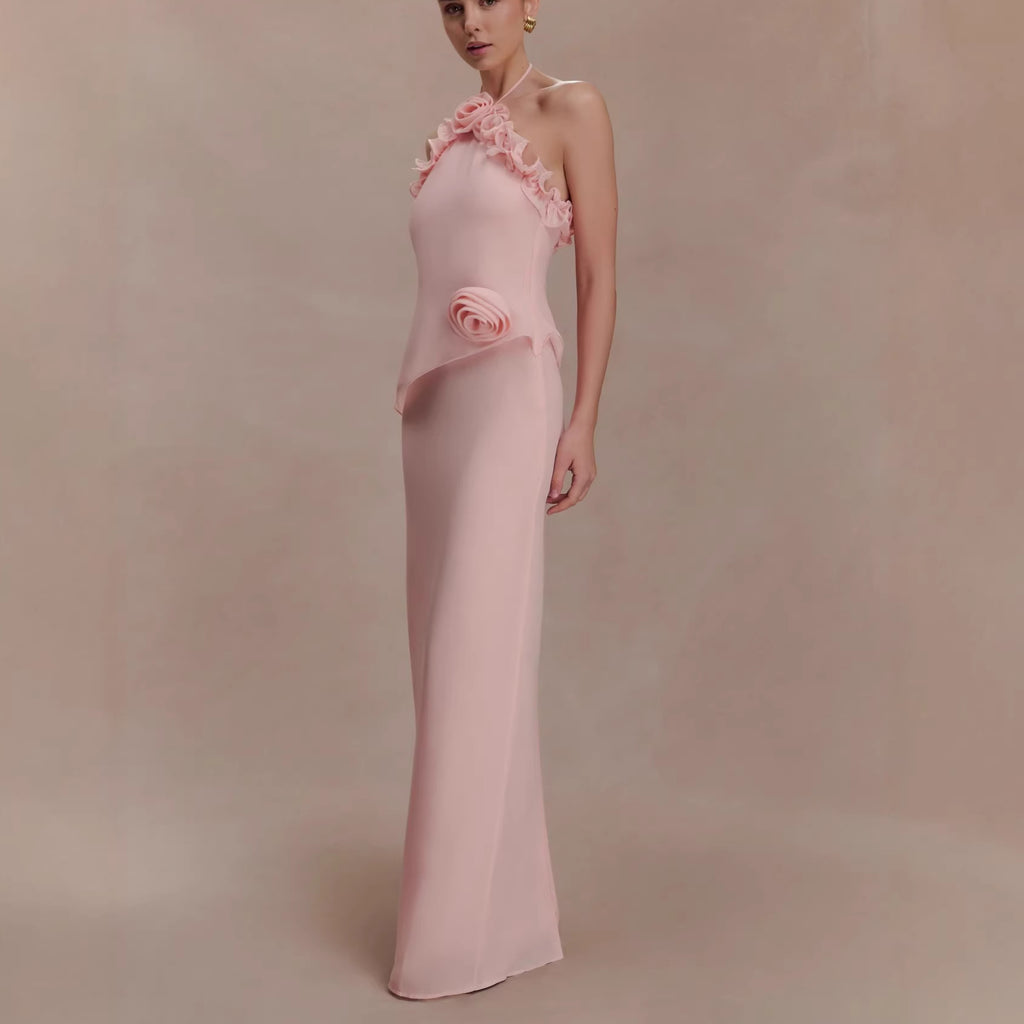 Petal Breeze Maxi Dress