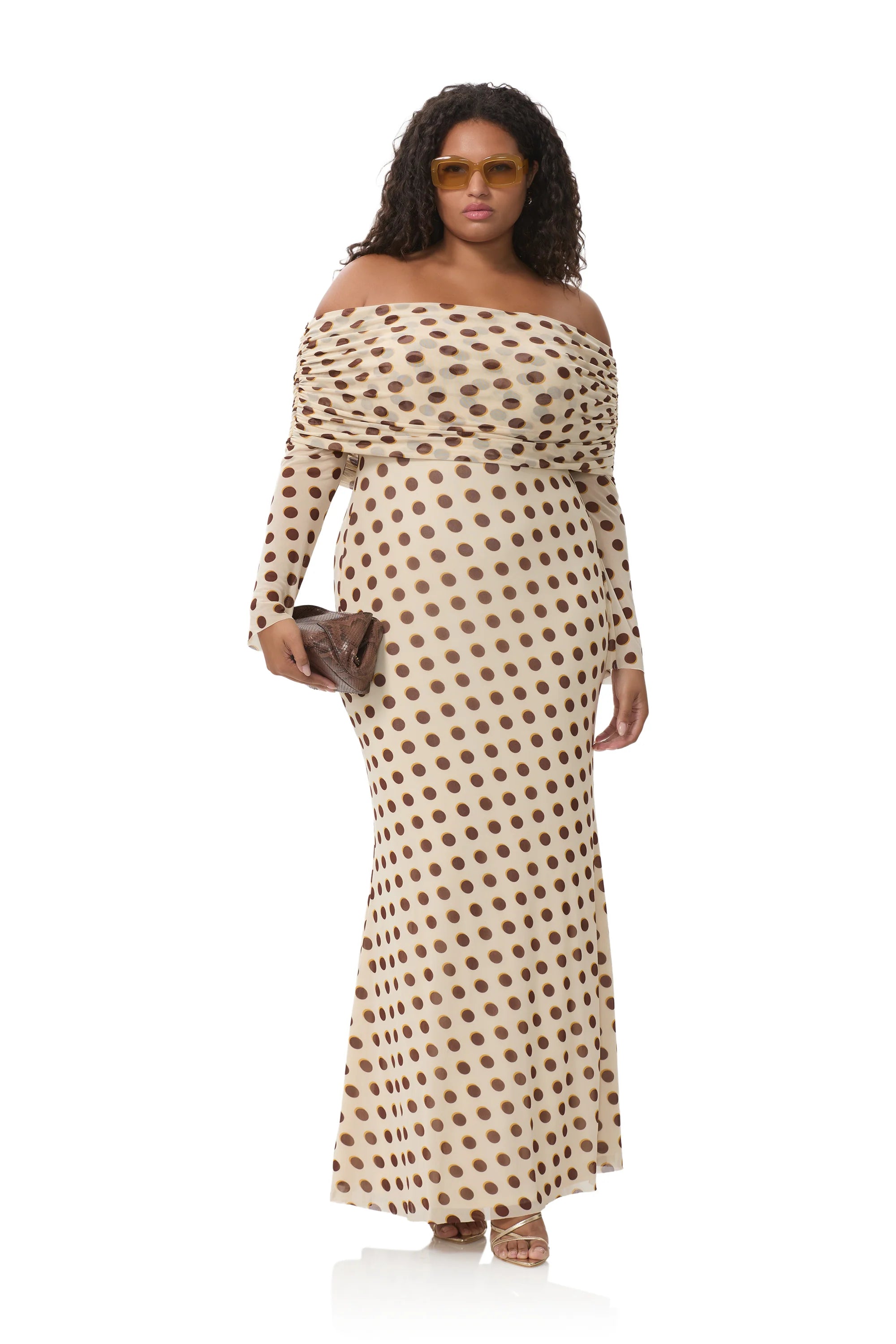 Polka-Dot Midnight Muse Dress