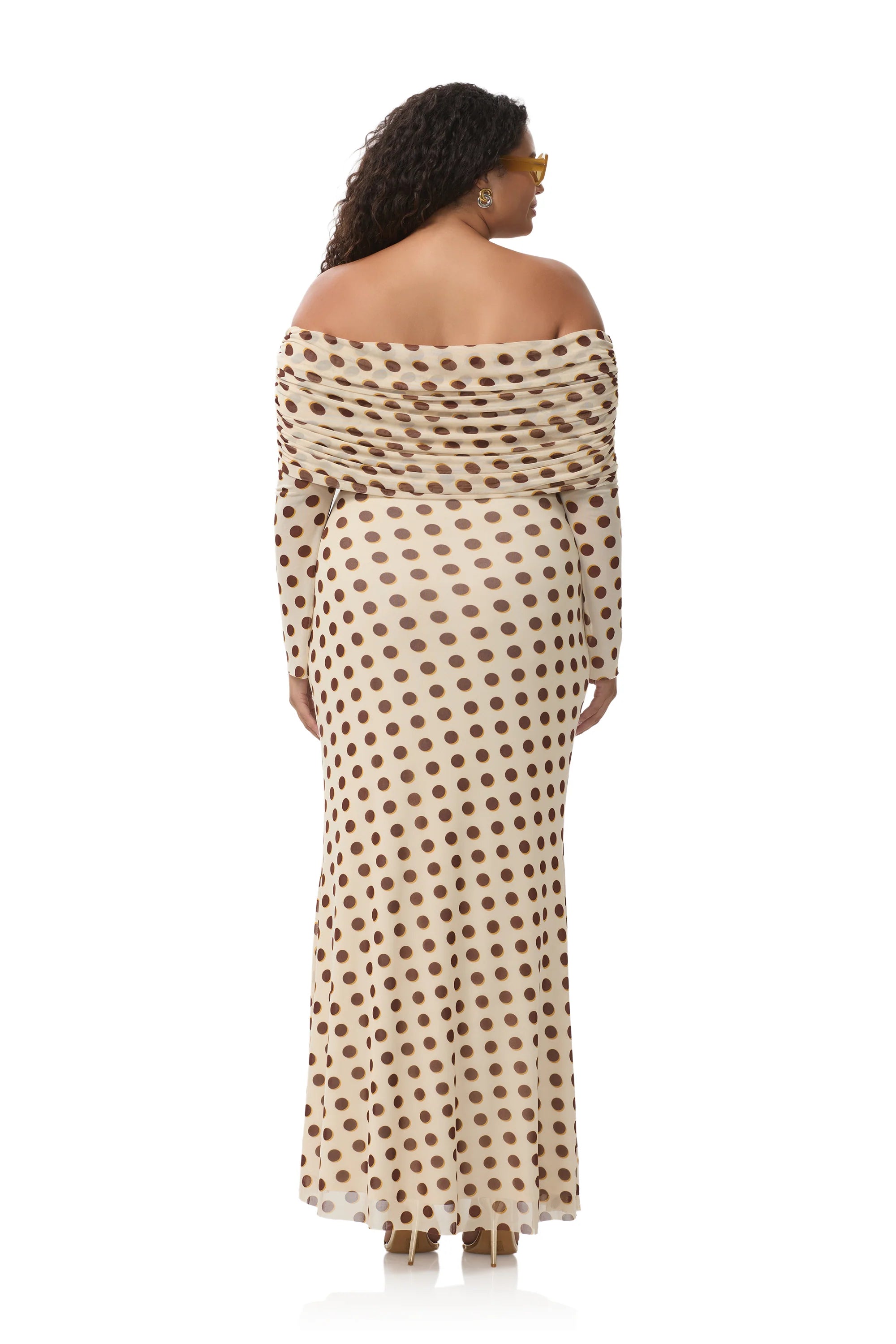 Polka-Dot Midnight Muse Dress