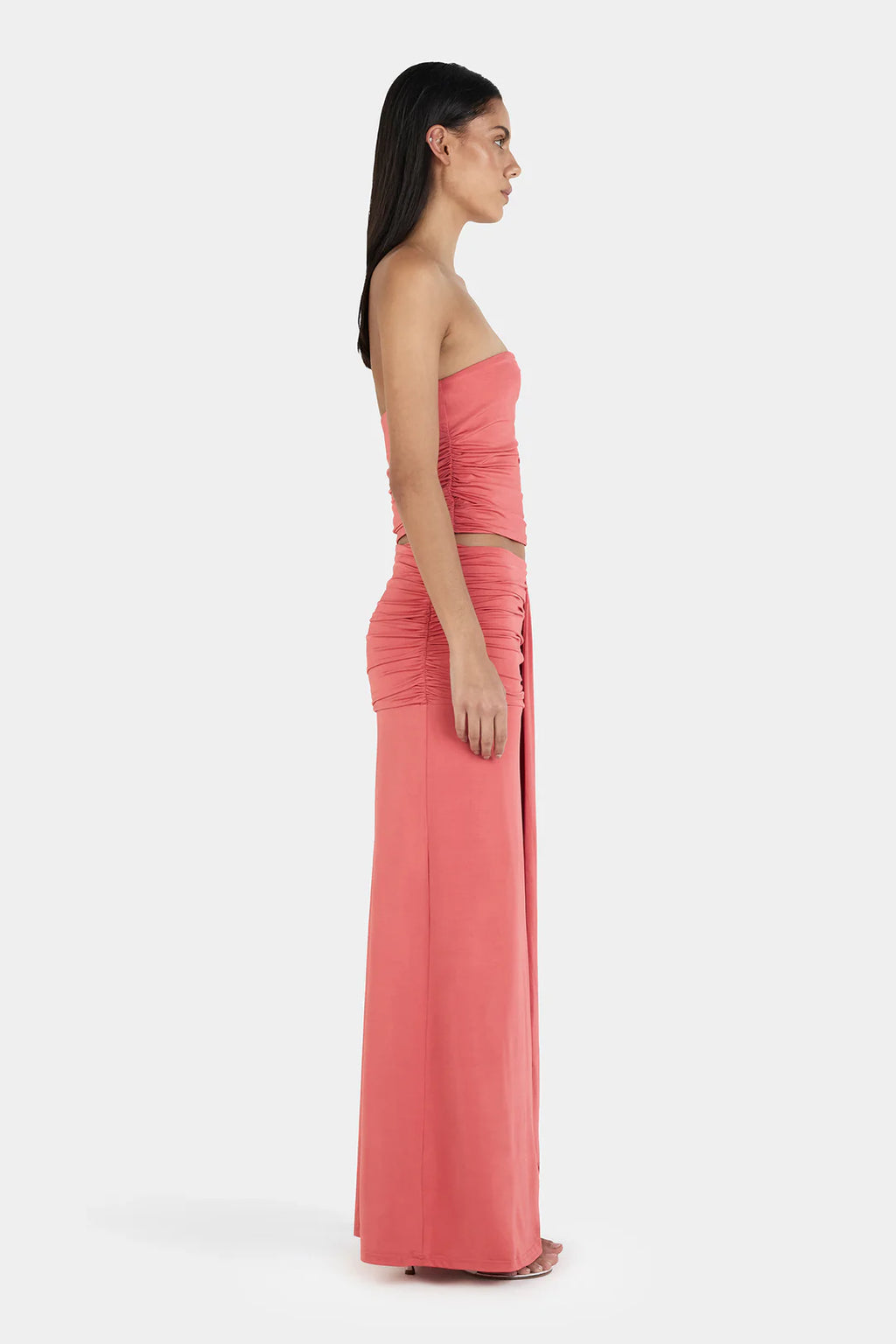 Watermelon Kiss Wrap Crop Top