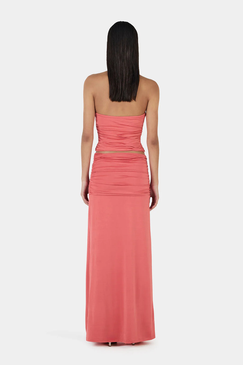 Watermelon Kiss Wrap Crop Top