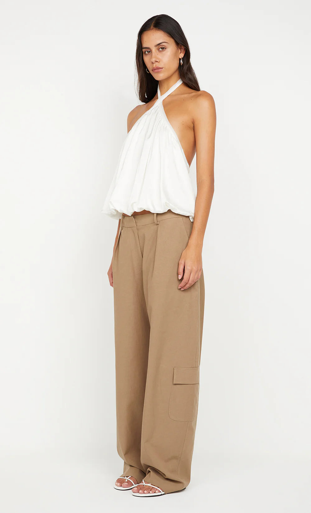 Cloud Drift Halter Top