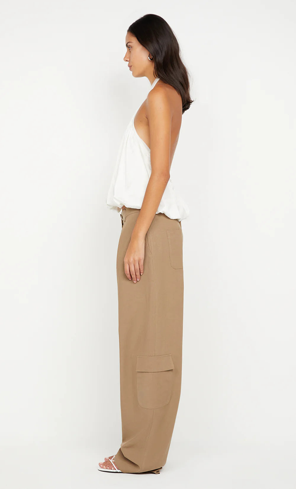 Cloud Drift Halter Top