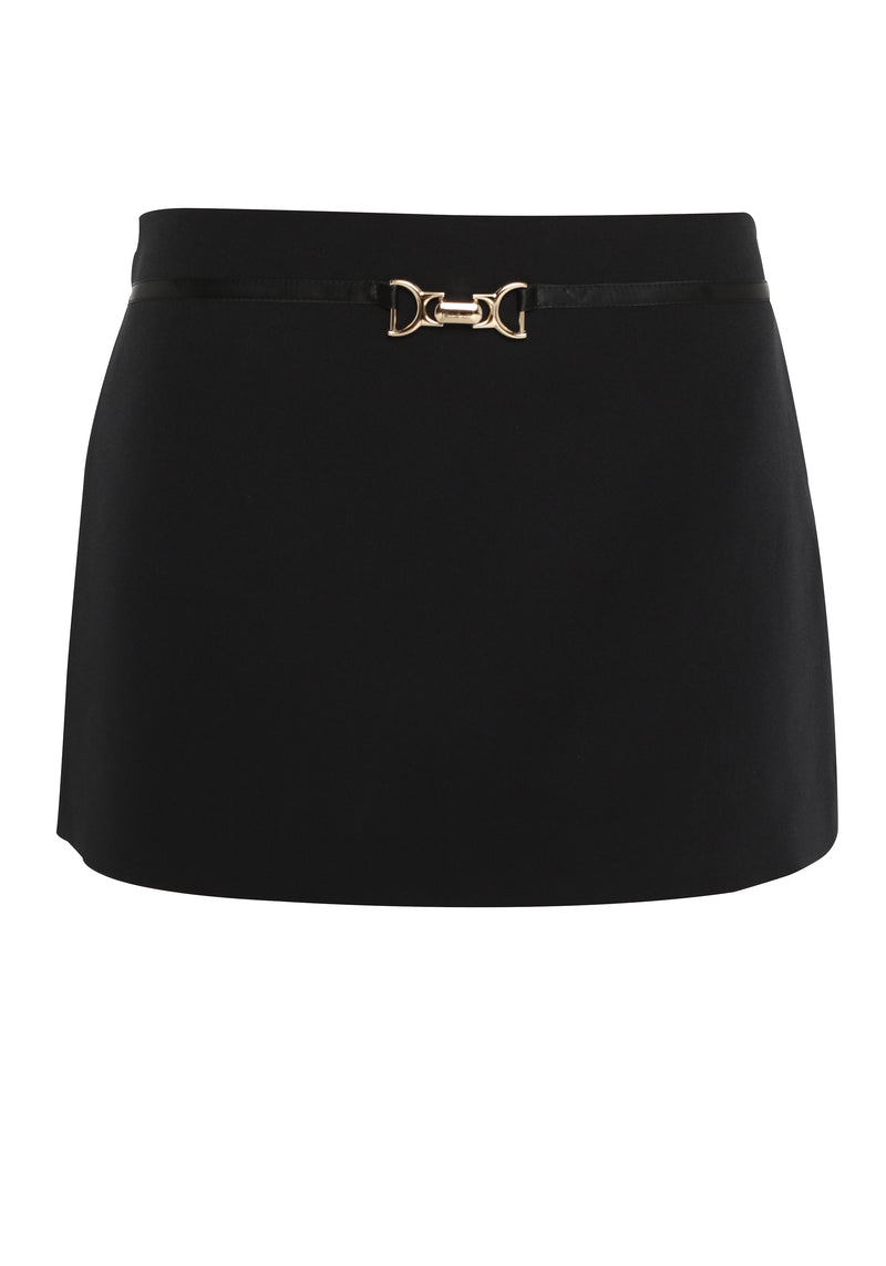Noira Belted Mini Skirt