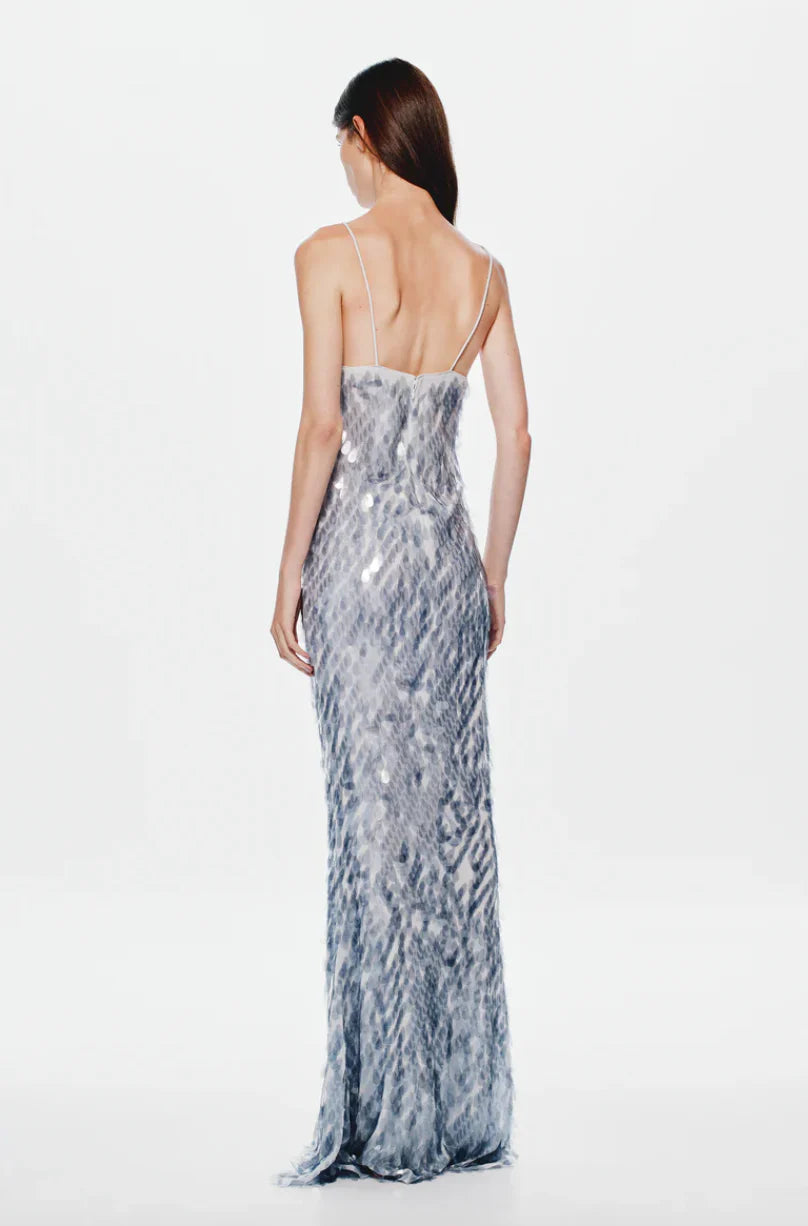 Starlight Sequin Evening Gown