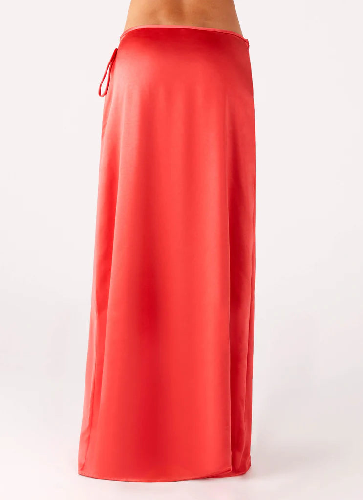 Sunset Silhouette Maxi Skirt