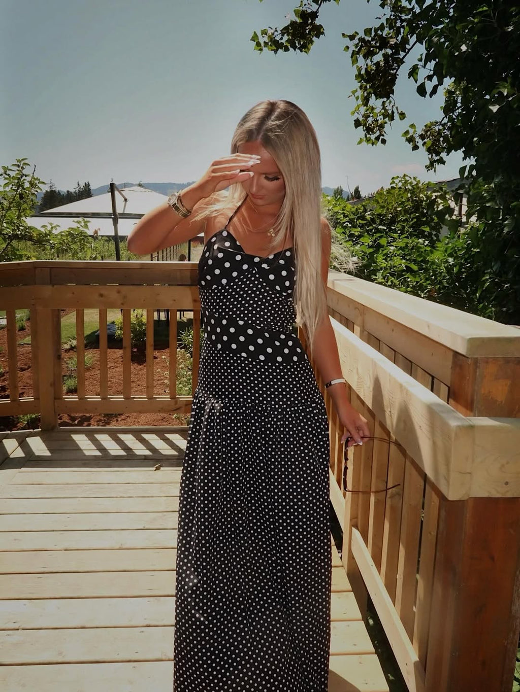 Ryanes Cami Maxi Dress - Noir