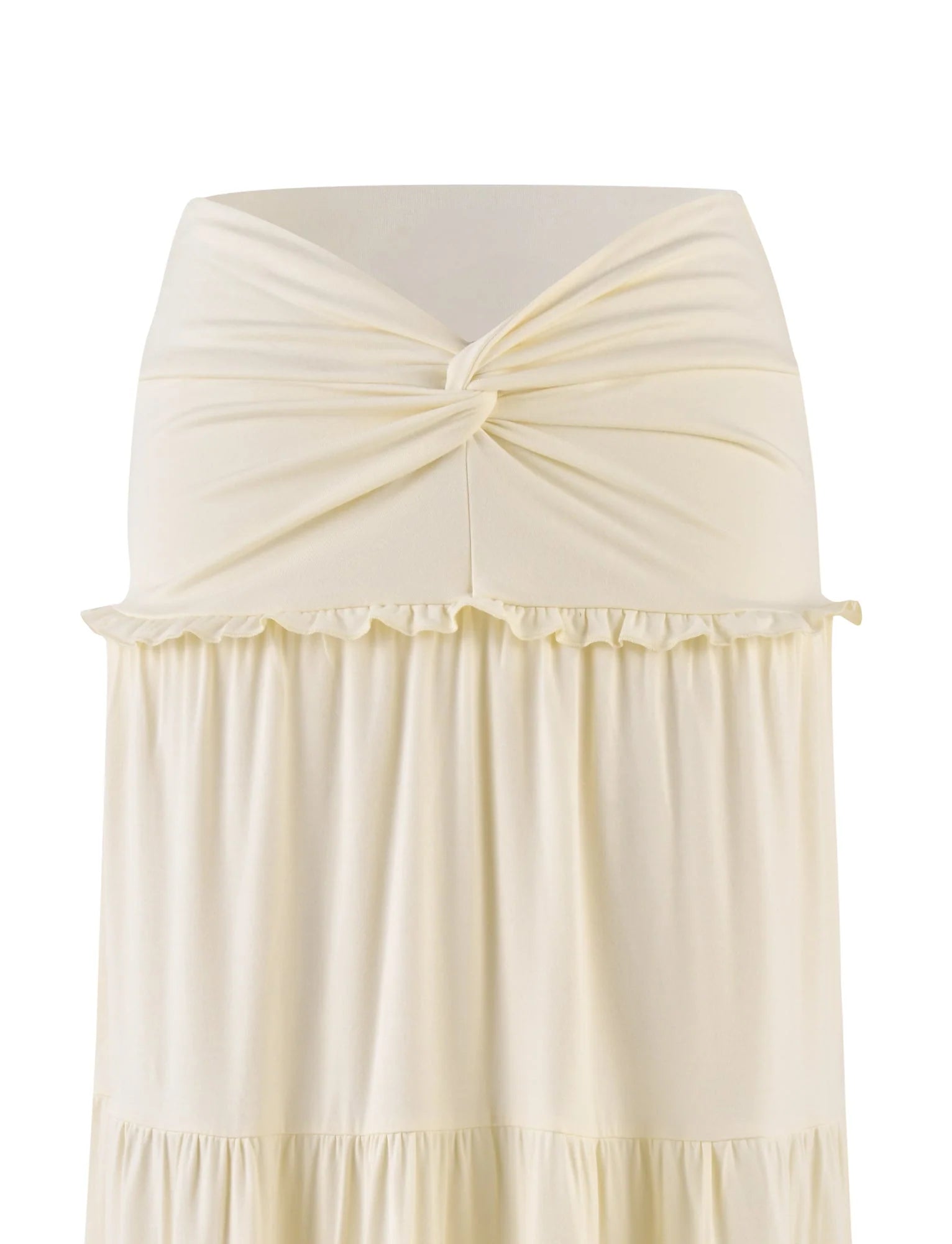 Sahara Flow Ruffle Maxi Skirt